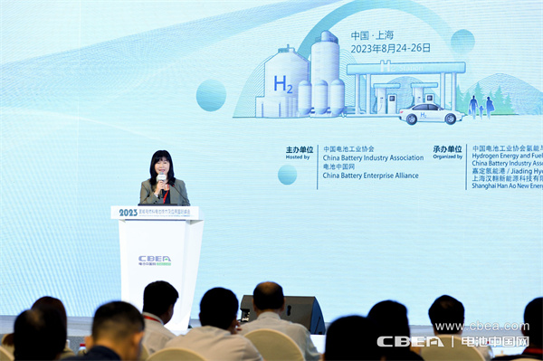 中国电池工业协会副秘书长、氢能与燃料电池分会执行秘书长/电池中国网CEO张雨主持开幕式
